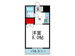 プラザカワバタの物件間取画像